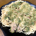 なっつまーん's cooksnap of when they made 簡単！だしの素とツナ缶で和風パスタ.