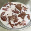 ＪＵＮちゃン's cooksnap of when they made 鶏レバーの下処理と臭み取り　.