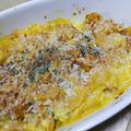 七色ワクチン's cooksnap of when they made かぼちゃとハムのクリーミー豆腐グラタン♪.