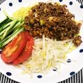 クックIWELCS☆'s cooksnap of when they made ～豚ひき肉～香味肉味噌ジャージャー麺.