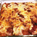 陸ケミ's cooksnap of when they made ぎょうざの皮のラザニア.