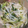 ☆＊ゆきんこ＊☆'s cooksnap of when they made レンジで簡単！豆苗ともやしのナムル.