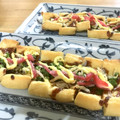 広野のタイタン's cooksnap of when they made 簡単おつまみ✾油揚げでチーズお好み焼き風.