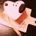 みゆ☆ちゃん's cooksnap of when they made 混ぜて冷やして♡レアチーズdeスヌーピー.