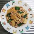 もぐ・ω・くま's cooksnap of when they made 豚バラ・レンコン・山芋のサッパリ炒め.
