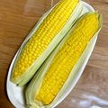 りゅうmama☆'s cooksnap of when they made トウモロコシをレンジでチン！.
