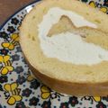 トントンたん's cooksnap of when they made 糖質制限◆大豆粉のふわふわロールケーキ.