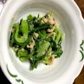 としまるさん's cooksnap of when they made 【やみつき注意】ニラとツナの和え物.