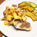 youcay's cooksnap of when they made 柔らか豚ヒレ肉のヘルシー卵とじ.