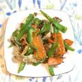 チロチロル's cooksnap of when they made 超簡単♡ピーマン・人参・舞茸の白だし炒め.