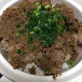 みー３２'s cooksnap of when they made 漫画めし：シャリアピンステーキ丼.