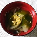 ジョングレ's cooksnap of when they made 簡単！中華風わかめスープ.