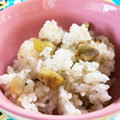北陸住みの夕乃's cooksnap of when they made 簡単栗ごはん！炊飯器に入れるだけ。.