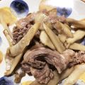 クックZBW05K☆'s cooksnap of when they made 牛肉とゴボウの甘辛炒め.