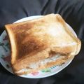 さえちゃん！'s cooksnap of when they made サクッとジューシー✿梨のポケットサンド✿.