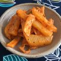 くまりん323's cooksnap of when they made ♪あと一品マヨ味噌キムチ味のコク旨ポテト.