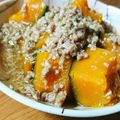 まるん25＊'s cooksnap of when they made 甘酒で作る、かぼちゃのそぼろ煮.