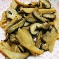 ぽちぼて's cooksnap of when they made しいたけとエリンギのバターポン酢炒め.