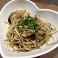 まり餅's cooksnap of when they made モヤシと茄子のガーリック炒め.