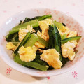 Richland☆Y's cooksnap of when they made 小松菜と卵の菜の花風炒め.