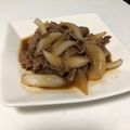 pastel_n's cooksnap of when they made 牛肉と玉ねぎの炒め物.