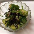 福ねこニャン's cooksnap of when they made 簡単！塩昆布&梅たたききゅうり.