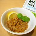 runa10's cooksnap of when they made いけます！ハーブソルト納豆.