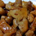 わがやのごちそうさん's cooksnap of when they made フライパンで簡単♪鶏もも肉の串なし焼き鳥.