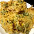 クック6CPBQ8☆'s cooksnap of when they made オクラ＆とうもろこしのかき揚げ.