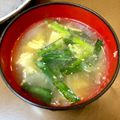 まいたろう☆'s cooksnap of when they made ふわふわニラ玉スープ♪.