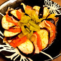 Hirocodish's cooksnap of when they made ナスとトマトと豚バラの重ね蒸し.