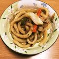 fuwamocos's cooksnap of when they made 簡単♪こってりな焼きうどんソース味.