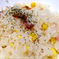 ma2kaboch's cooksnap of when they made 炊飯器で簡単！コーンとベーコンのピラフ.