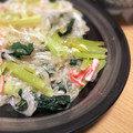 Sac’HiNa's cooksnap of when they made 色鮮やか✨小松菜と春雨の塩炒め.
