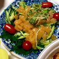 うれし☆キッチン's cooksnap of when they made 夕顔のピリ辛合え.