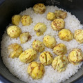 クック6CPBQ8☆'s cooksnap of when they made 簡単 炊飯器 栗ご飯.