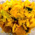 ちぴ07＊'s cooksnap of when they made 離乳食中期・後期幼児 かぼちゃと野菜.