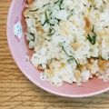 シナモシナモ's cooksnap of when they made 白だしで♪大葉とツナの混ぜご飯.