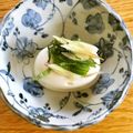 ボブナナ's cooksnap of when they made ミョウガとオクラの冷奴.