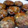 ちかぽんこ's cooksnap of when they made 椎茸のひき肉詰め.