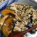 みぞれDT's cooksnap of when they made 茄子とかぼちゃのそぼろ餡かけ.