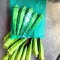 azbjbn's cooksnap of when they made 【龍愛】オクラのうぶ毛を簡単に取る方法.