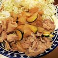 みいみいまる's cooksnap of when they made ズッキーニとタマネギ入り☆豚生姜焼き.