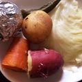 まりもひよこ's cooksnap of when they made 炊飯器でほくほく温野菜・ゆで卵❤簡単.
