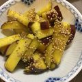 takoyuma's cooksnap of when they made ＊大学芋＊〜フライパンで簡単に〜.