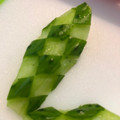 ムーヒツジ's cooksnap of when they made ＊きゅうりの飾り切り＊.