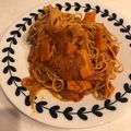 じゃすか's cooksnap of when they made コストコのトマトソースで簡単パスタ.