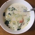 そらsooooo's cooksnap of when they made チンゲン菜とベーコンのミルクスープ♪.