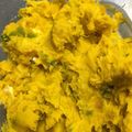 福たろう's cooksnap of when they made かぼちゃとクリームチーズのサラダ☆.