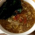 ☆nina's cooksnap of when they made 余った鶏そぼろ丼の具で♯餡かけうどん.